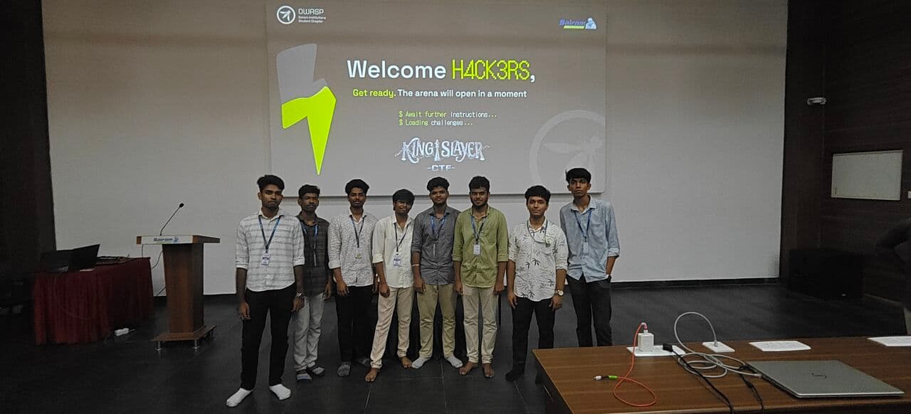 Kingslayer CTF — Organizing